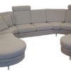 Fin byggbar soffa från Ermatiko. Soffan heter Rose och är byggbar. Du kan bygga soffan med divan öppet avslut eller som vanlig hörnsoffa eller 2 sits och 3 sits soffa.