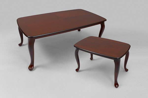 Ett fint bord från Bordbirger. Detta soffbord heter Rut och finns i körsbär, mahogny, valnöt.