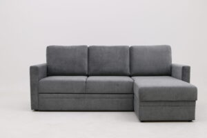 En bäddsoffa som är framåtbäddad. Denna soffa finns i flera olika storlekar vilket gör att den kan passa just ditt rum.