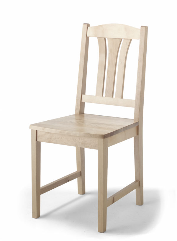 En stol från Torkelson. Är en del av en matgrupp, så tillhörande bord finns.