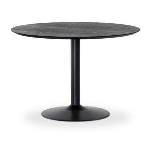 Fint runt bord från Torkelson vid namn Miles. Bordet finns som soffbord och matbord. I både svart, brunbets och betonglaminat.