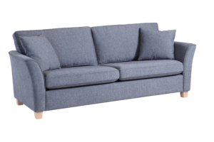 Soffa från Bröderna Andersson. Denna soffa är svensktillverkad och finns i modellerna rak soffa och svängd soffa. Välj mellan flera olika tyger och skinn.