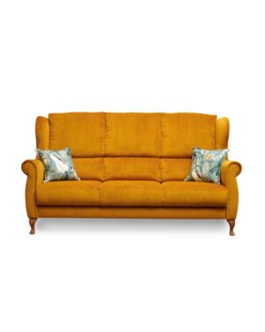 Koster är en serie med soffa och öronlappsfåtölj från Above. Finns i flera olika tyger och skinn.