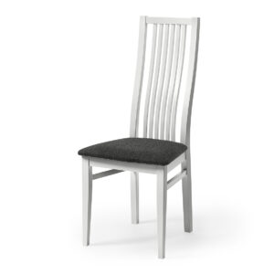 Allegro är en stol från Torkelson. Stolen har hög rygg. Välj mellan sits i tyg eller skinn. Stolen finns i oljad ek, vitoljad ek och vitlack.
