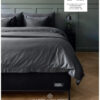 Just nu är det rabatt på sängarna Malö, sandö och Saltö i tyget Wool black. Du får bäddmadrass och den på köpet.
