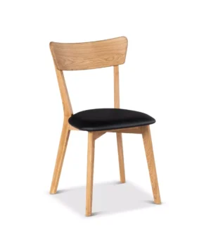 En klassisk stol från Stenexpo. Växjö är en stol med sits i konstläder. Stolen finns i oljad ek och vitoljad ek.